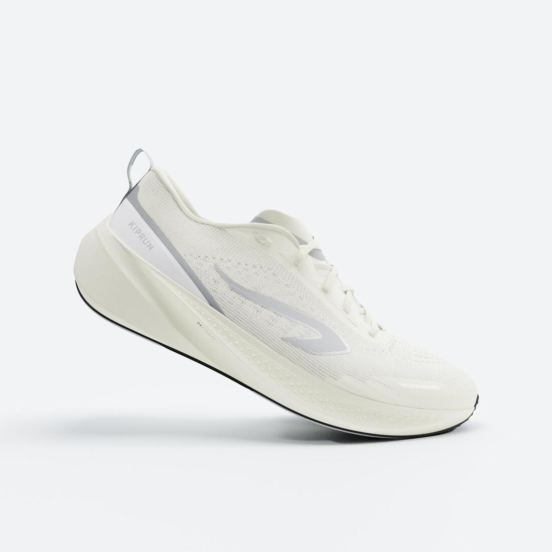 Chaussures de Running Femme, Kiprun Kipcore blanche – blanc ultra