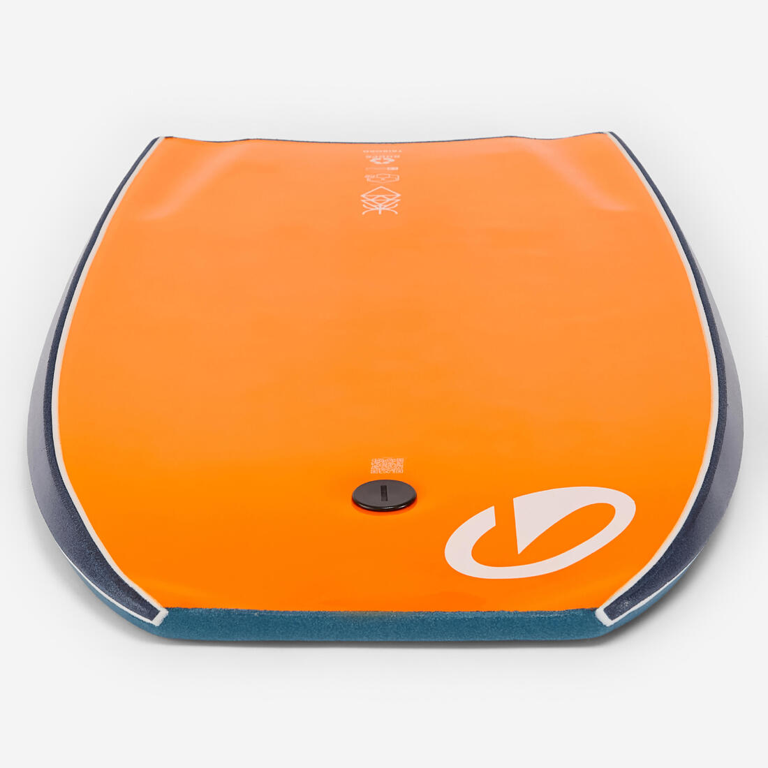 Bodyboard 500 bleu / orange avec leash