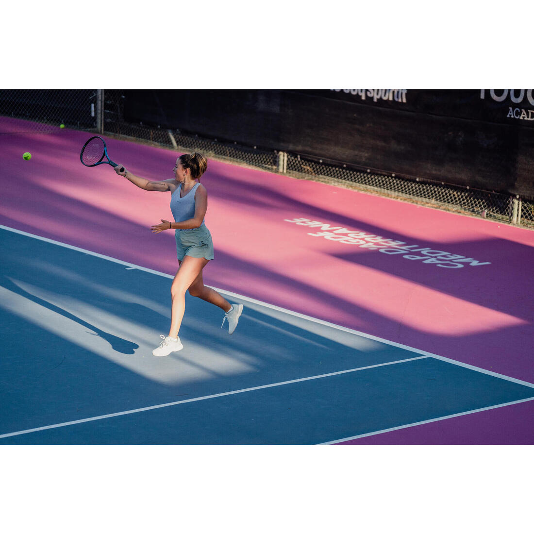 Short de tennis Femme - TSH Light Black