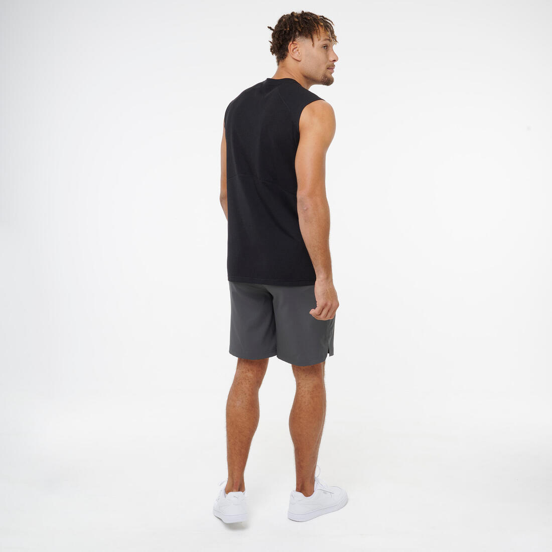 Débardeur de fitness Active homme, noir