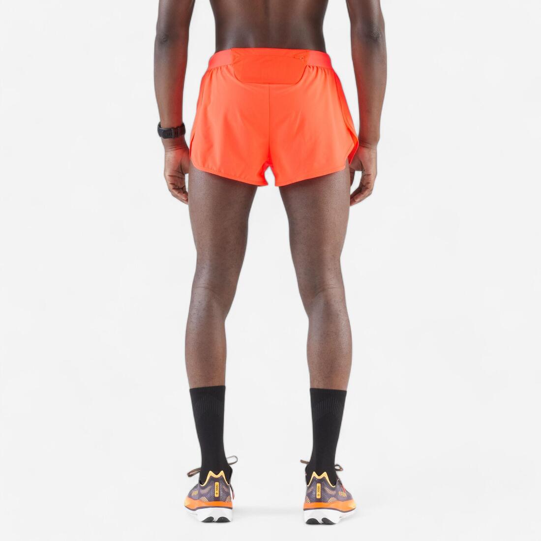 Short de running homme - Kiprun run 500 confort split