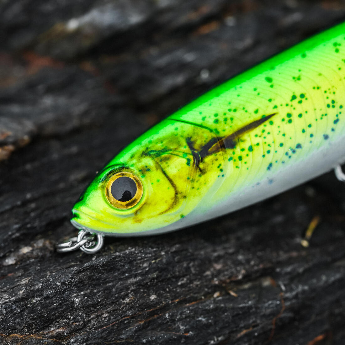 Poisson nageur stickbait pencil WIZDOM 95 F SARDINE BLEUE leurre en mer