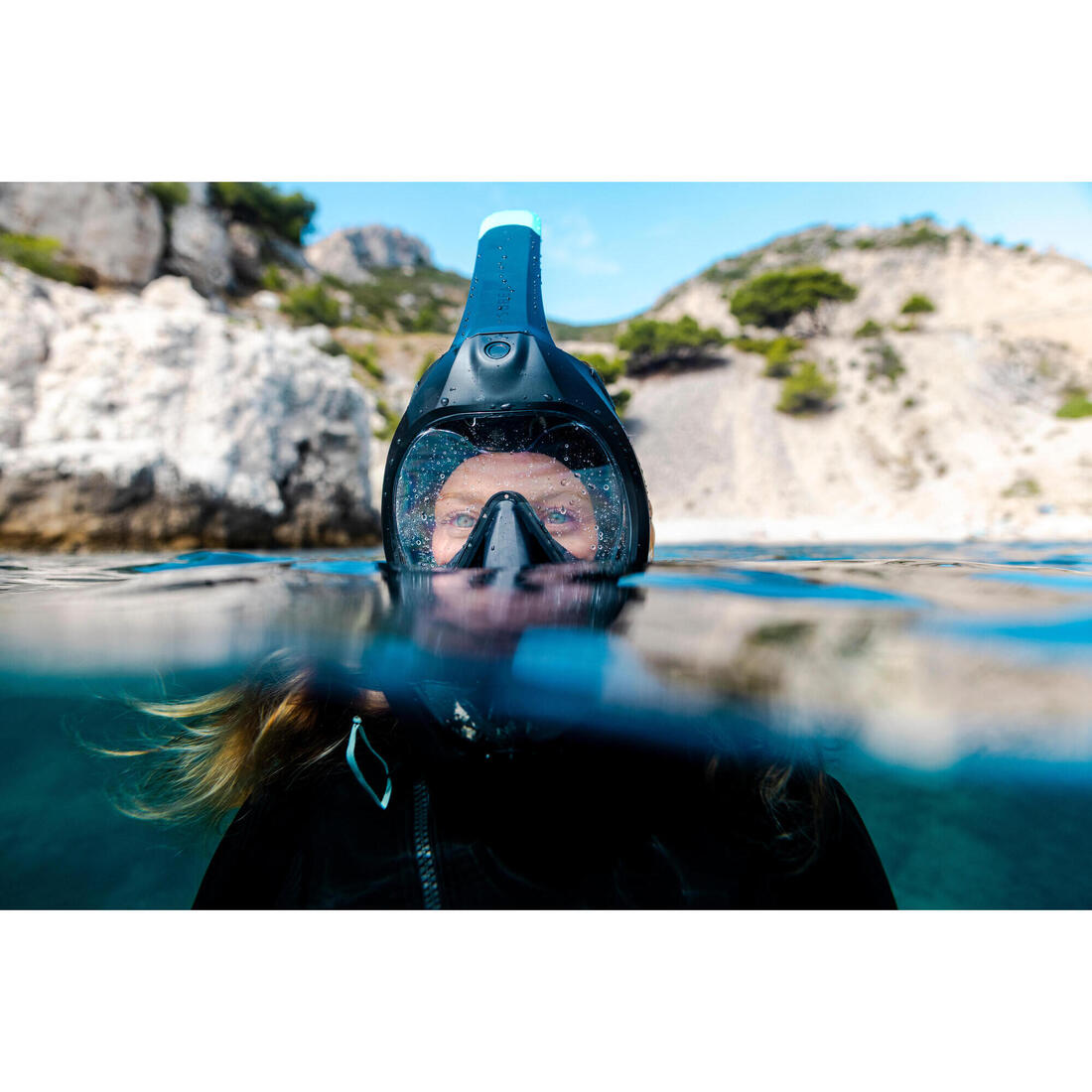 Masque snorkeling immersion Easybreath 900 > 10 ans