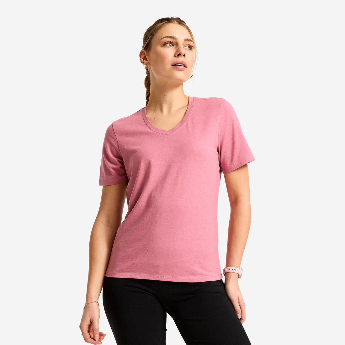 TEE SHIRT COOLMAX FEMME COL V