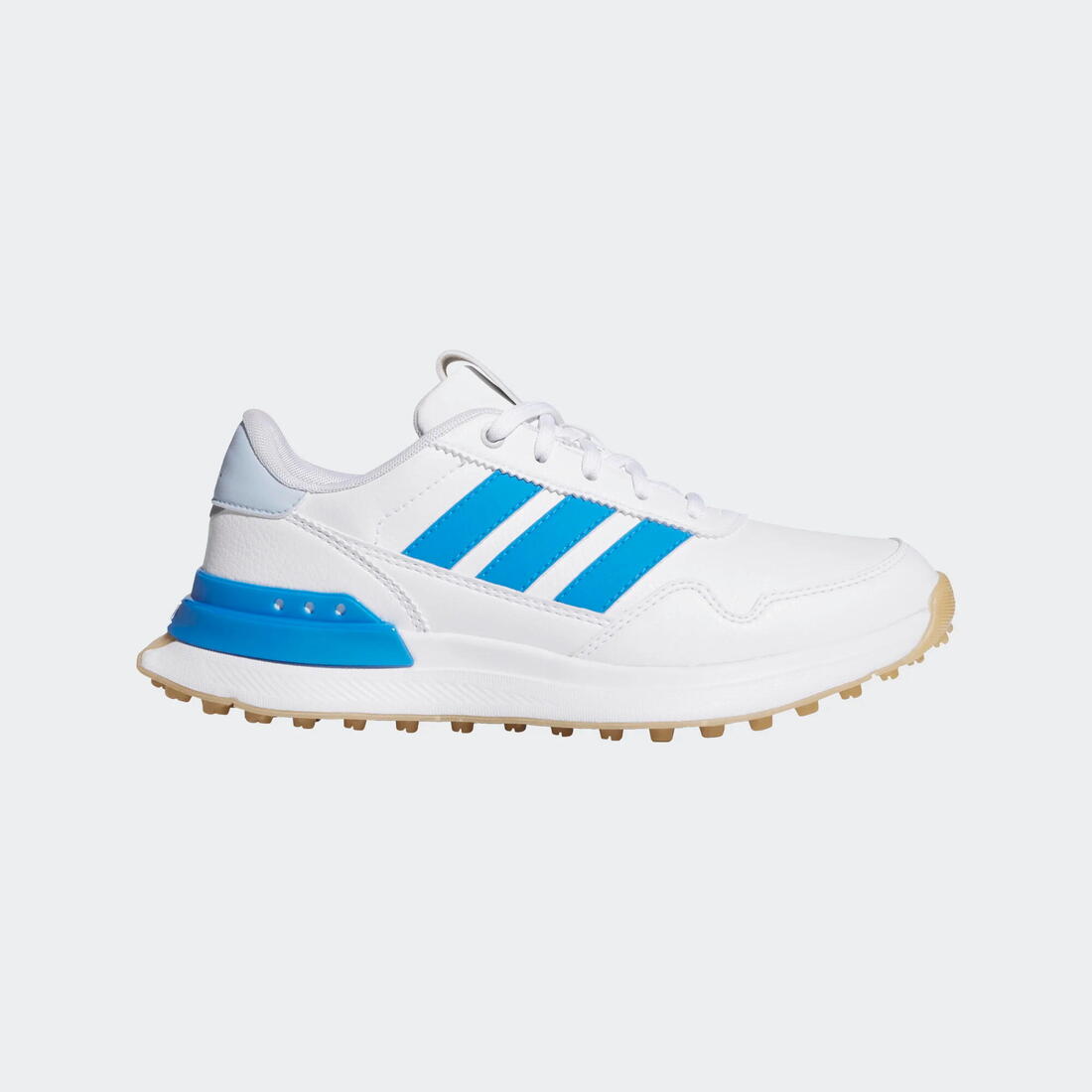 Chaussures de golf imperméables enfant, S2G blanc et bleu