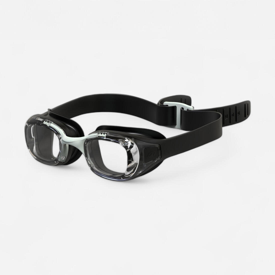 Lunettes de Natation Correctrices XBASE - Verres Clairs - Taille Unique - Noir