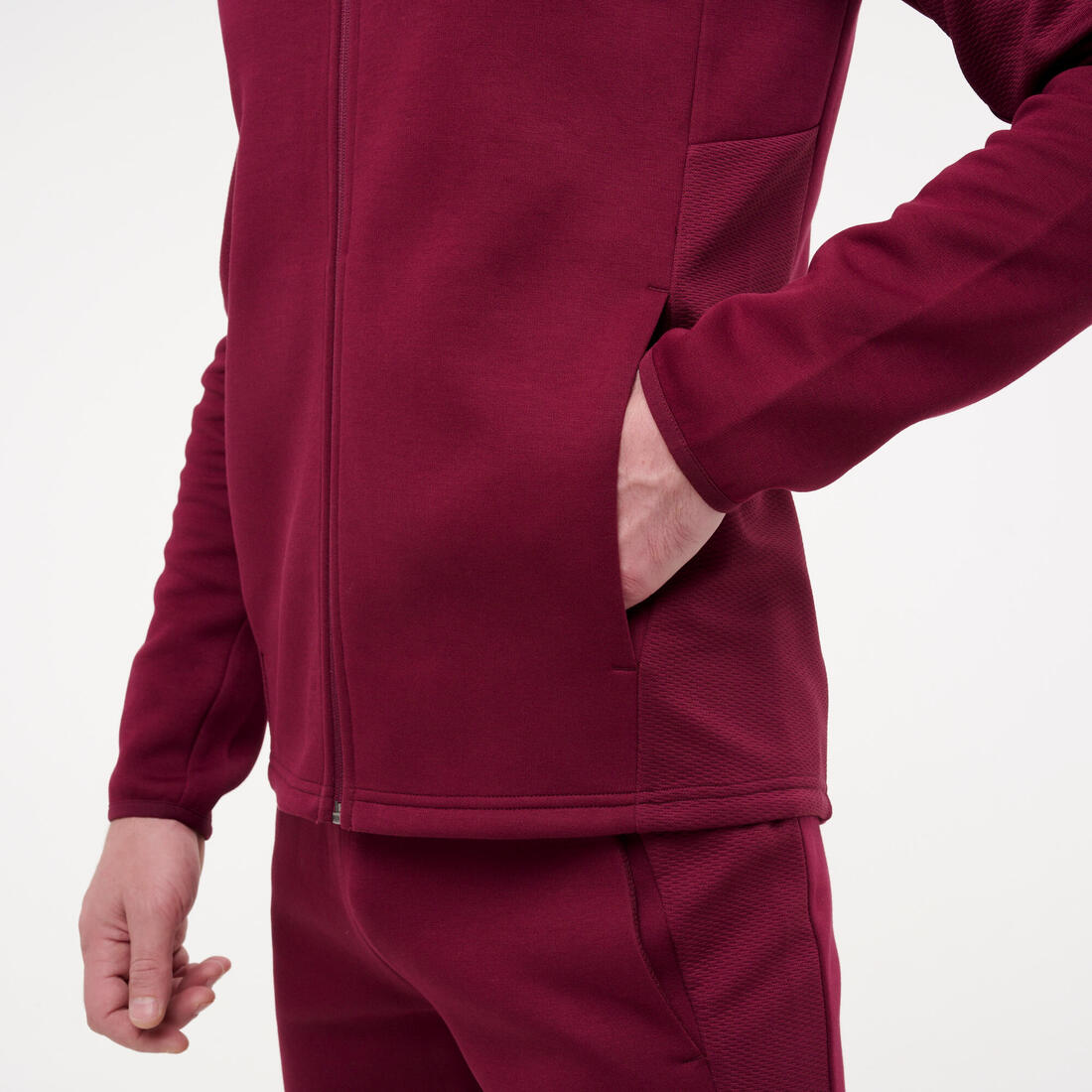 Sweat à capuche zippé active homme