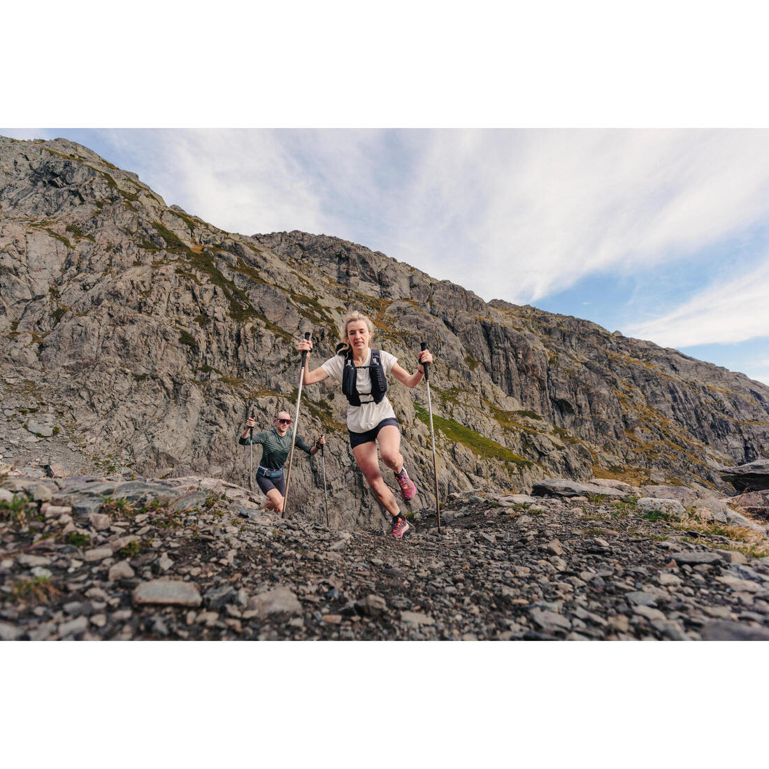 BÂTONS TRAIL RUNNING PLIABLES ALUMINIUM 3 BRINS