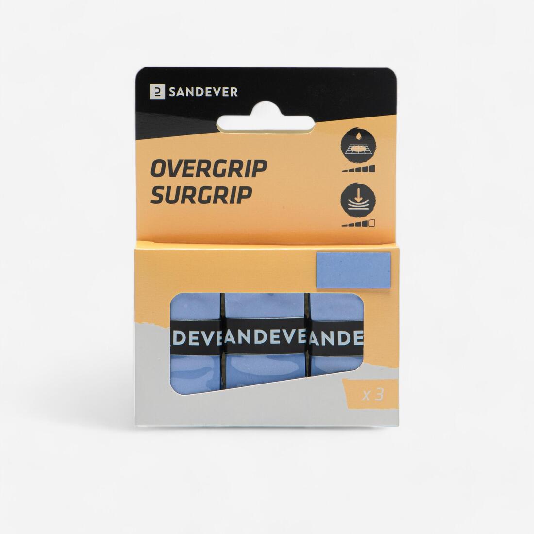 Surgrip de Beach Tennis BTO lot de 3 – mauve