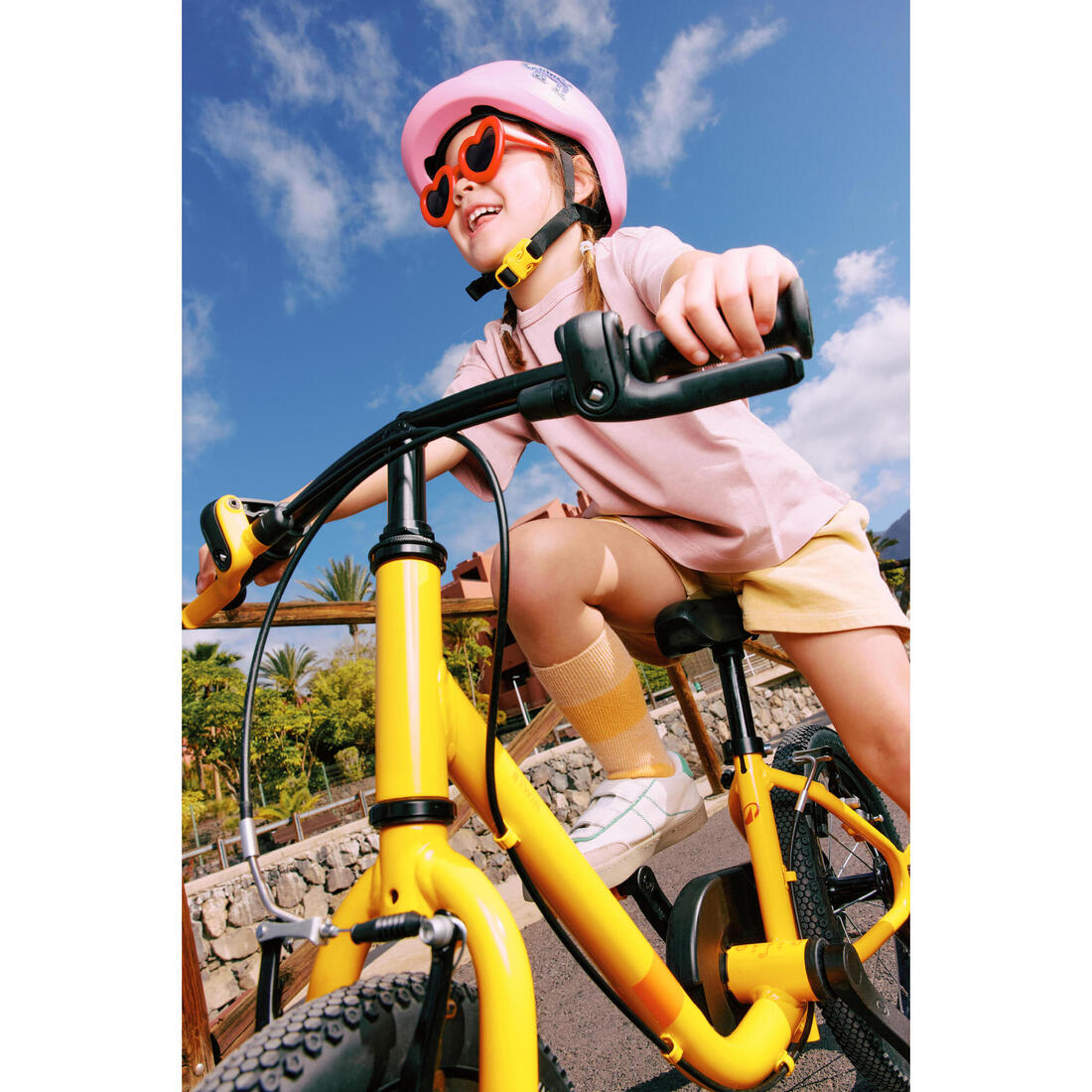 Casque velo enfant 47-55 cm, play 500