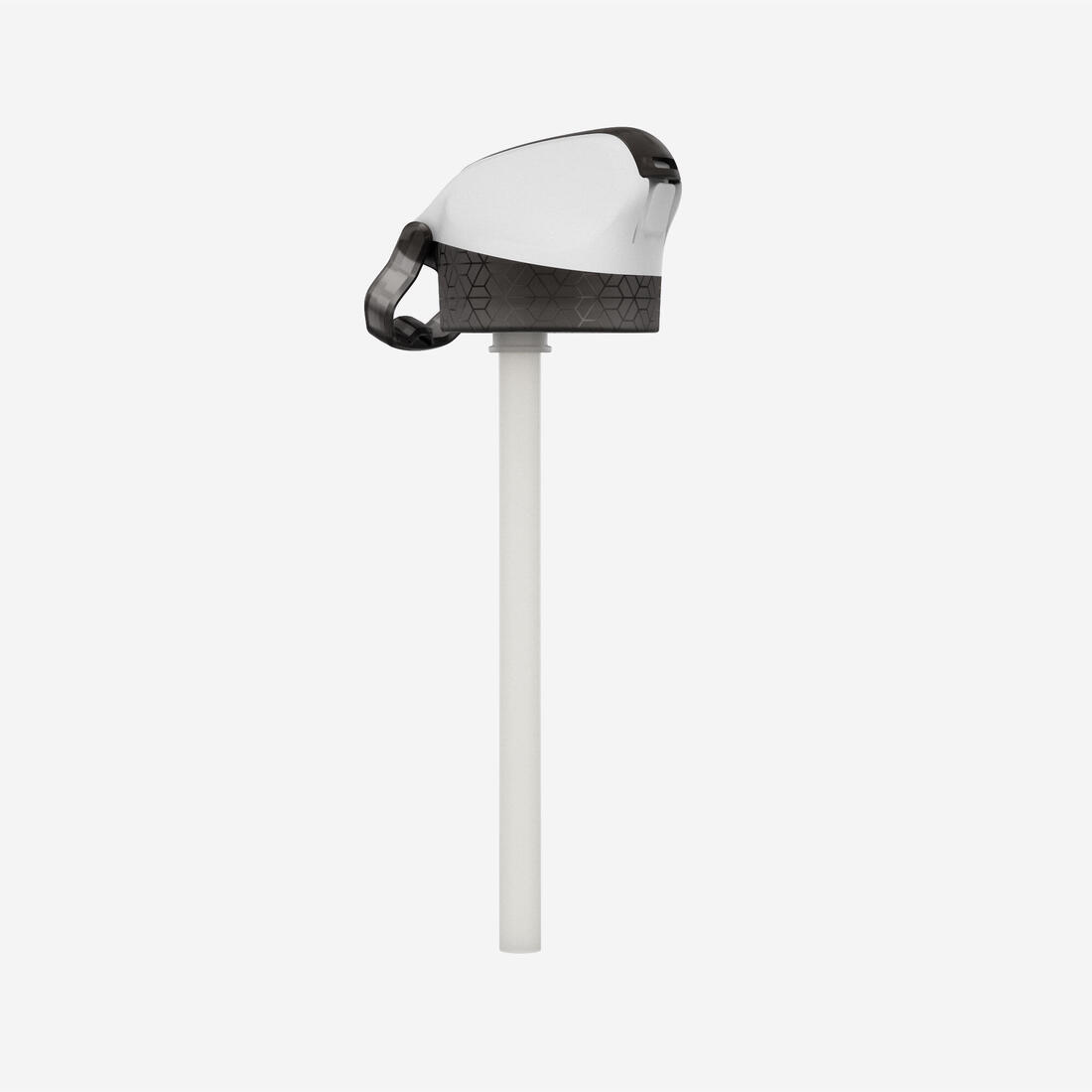 Gourde alu enfant 0,6L, bouchon instantané, pipette et paille, en alu recyclé