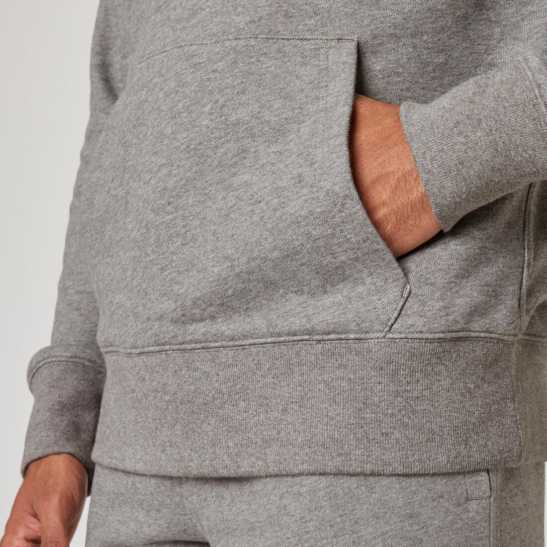 Sweat à capuche Fitness Homme - 500 Essentials