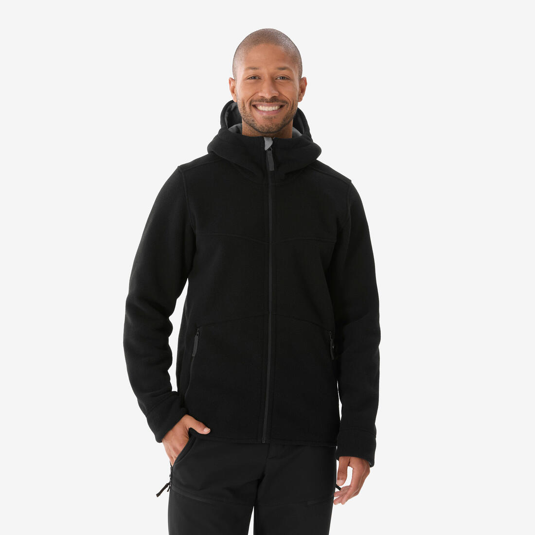 Polaire chaude de randonnée homme, NH500