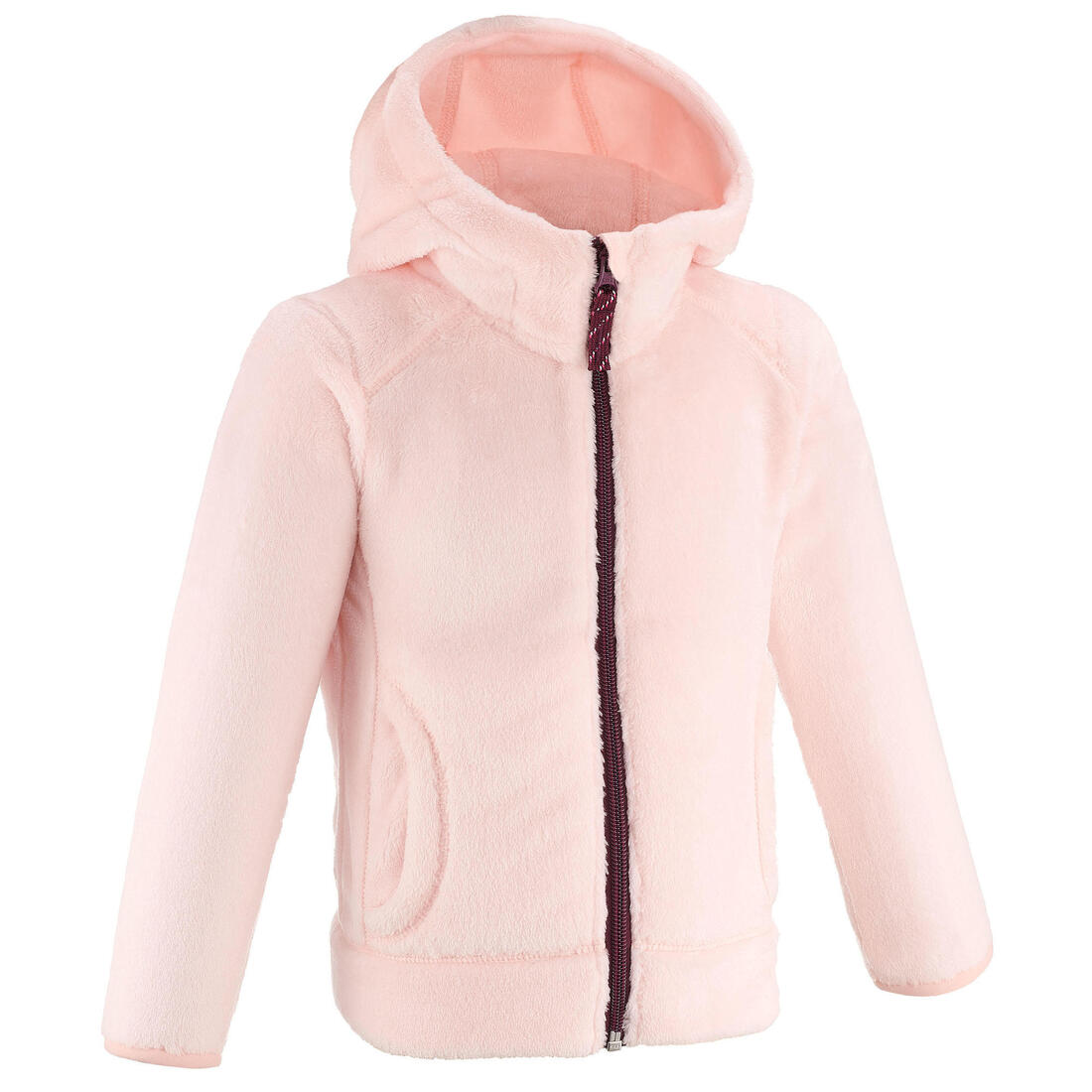 Veste polaire chaude de randonnée enfant 2-6 ans, NH500 zip