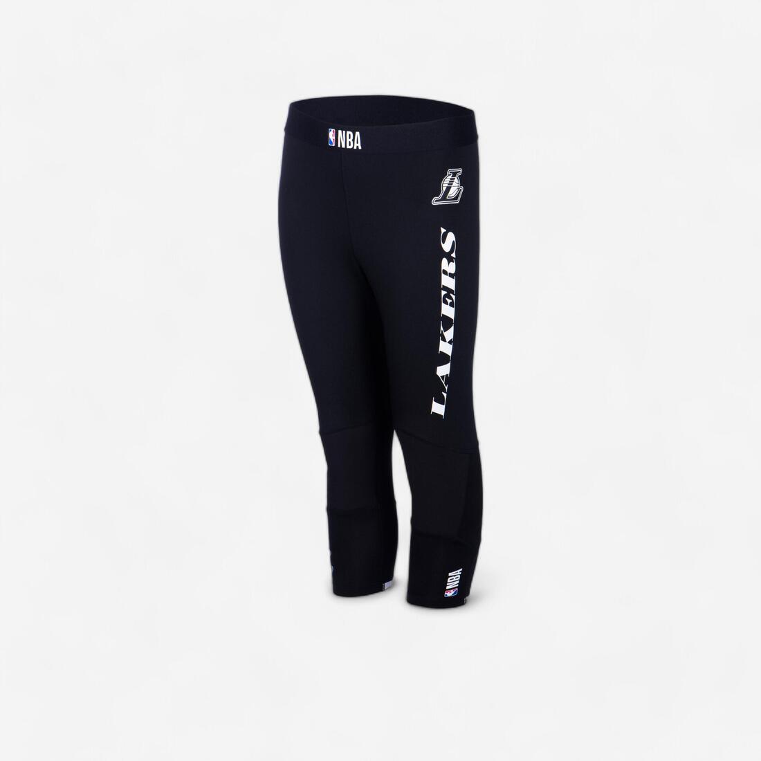 COLLANT 3/4 DE BASKETBALL POUR GARCON/FILLE NBA BLANC BROOKLYN NETS – 8642763