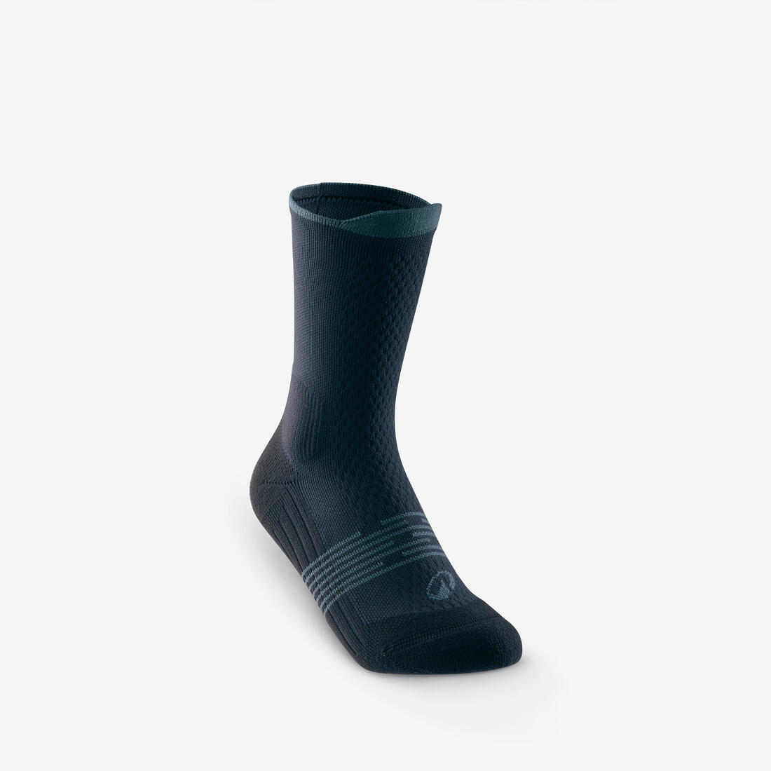 Chaussettes de randonnée hautes (2 paires) 27 au 38 enfant, Hike 500
