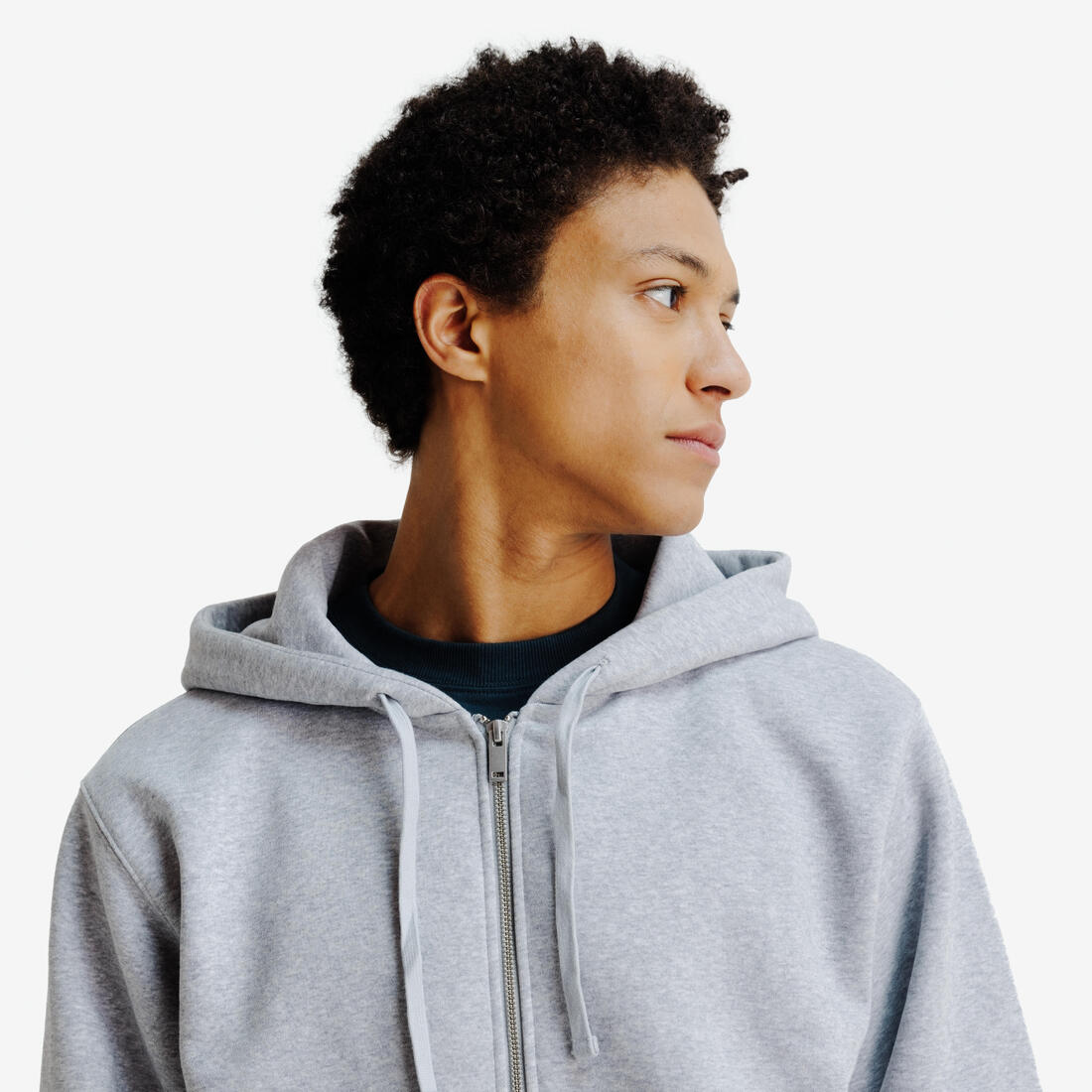 Sweat zippé relax mixte, Elementals