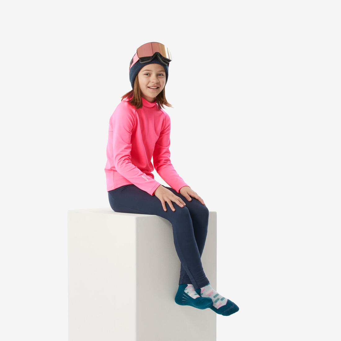 Sous-vêtement thermique de ski enfant 4-14 ans, BL 500