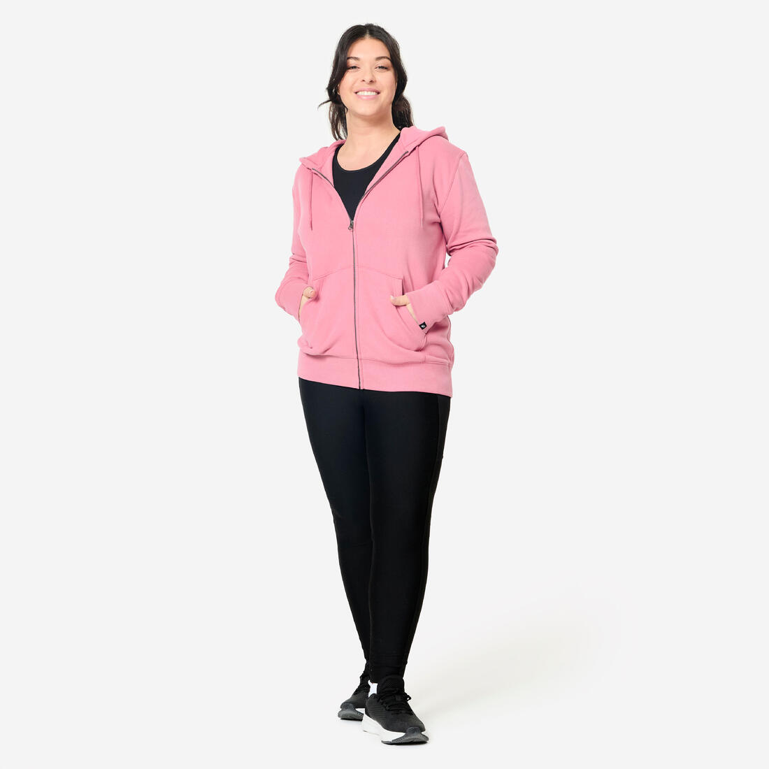 Sweat zippé fitness femme