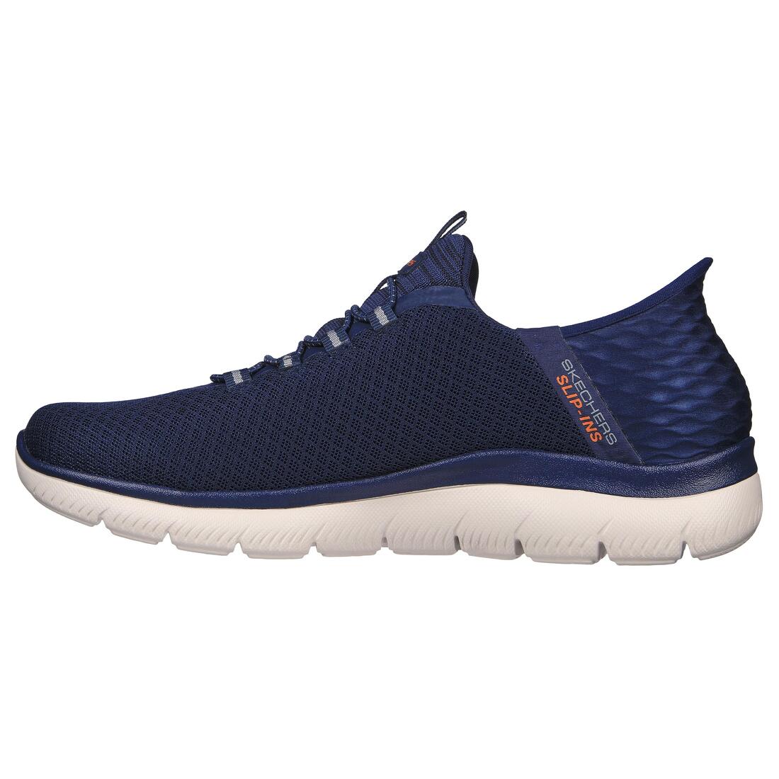 Baskets de marche homme, slip ins summits bleu navy