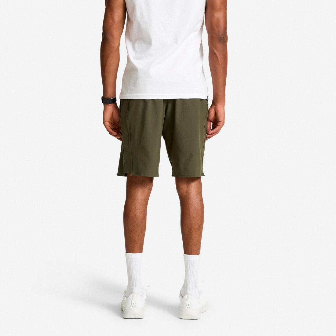 Men fitness shorts cardio training 500