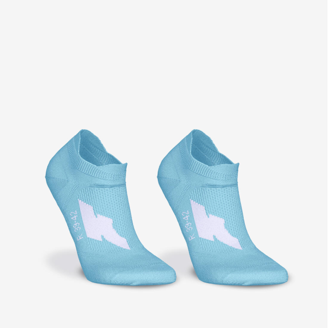 LOT de 2 PAIRES de CHAUSSETTES DE RUNNING RUN500 FINES INVISIBLES