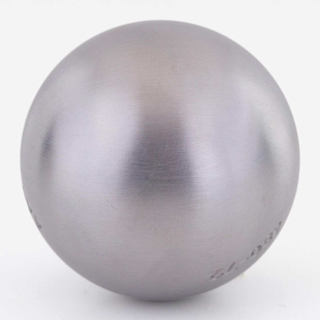 3 boules de pétanque homologuées compétition demi-tendres PI acier inox