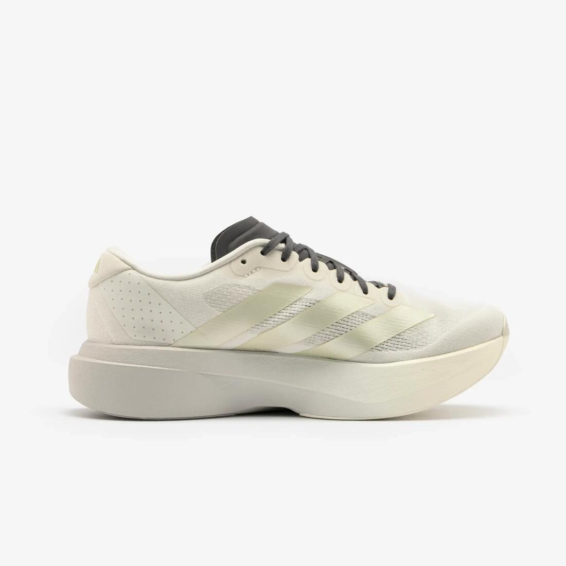 Chaussures running femme, adidas Adizero Evo SL noires et blanches