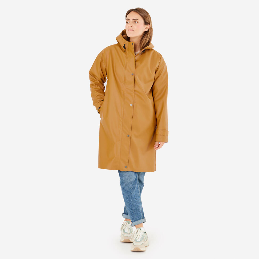 Parka imperméable vélo ville unisexe