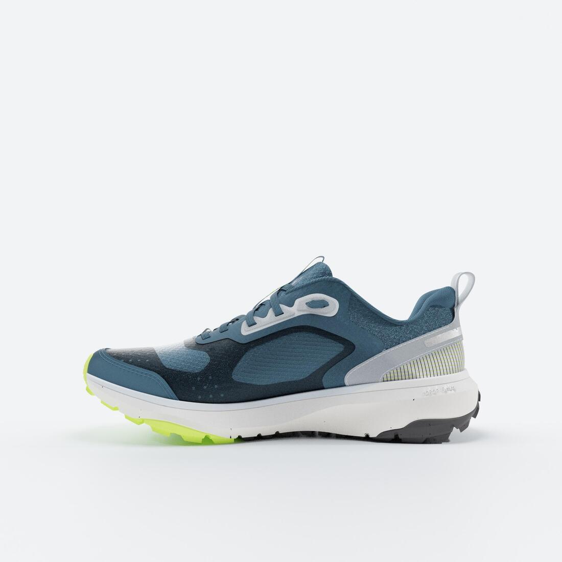 Chaussures running et trail jf 190 grip bleu mangue h