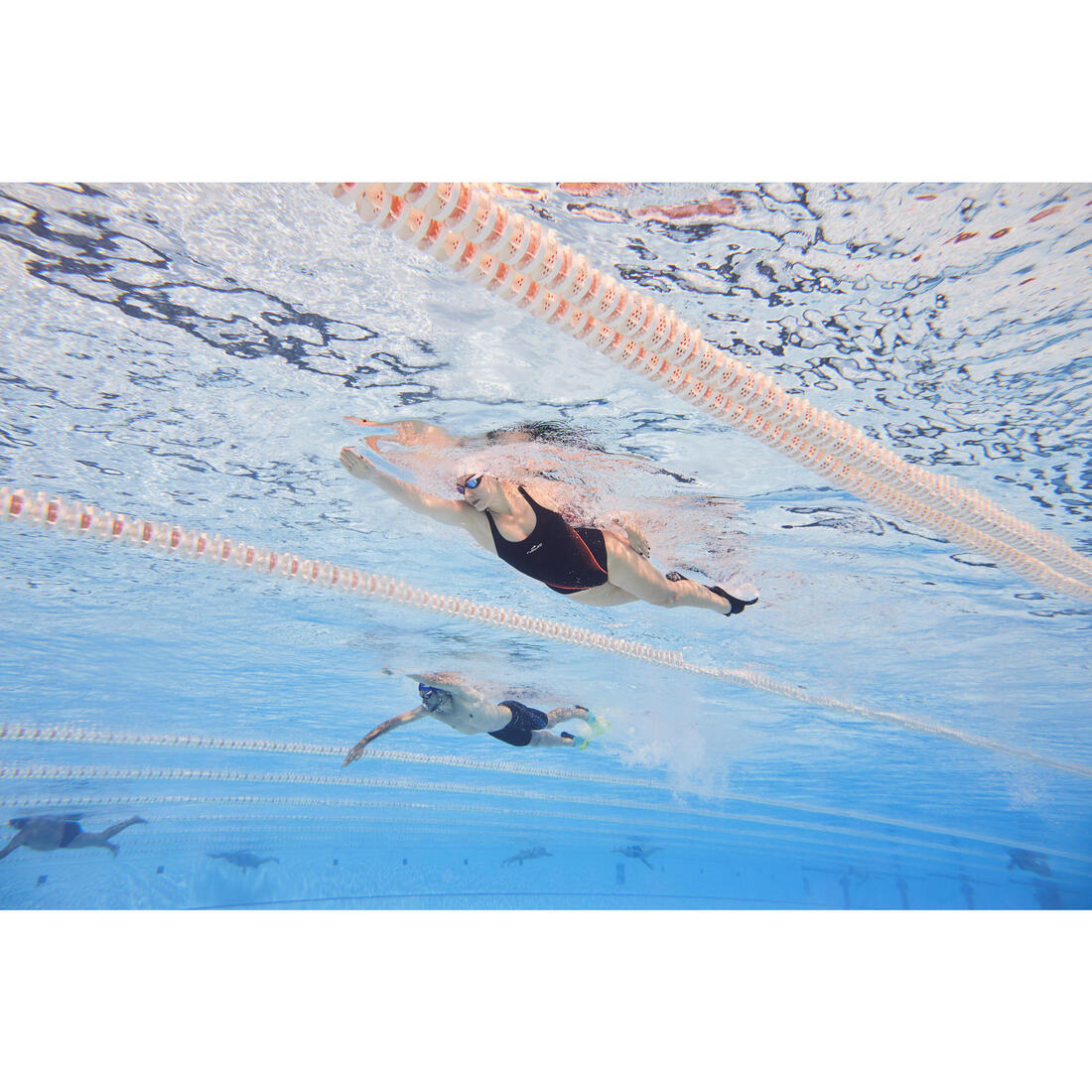 Maillot de bain de natation une pièce femme résistant au chlore Kamiye imo