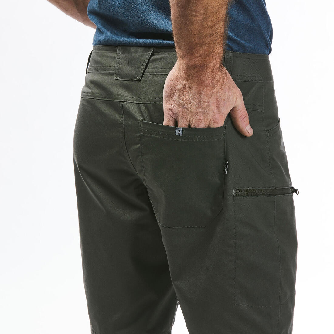 Short de randonnée homme, NH500 Regular