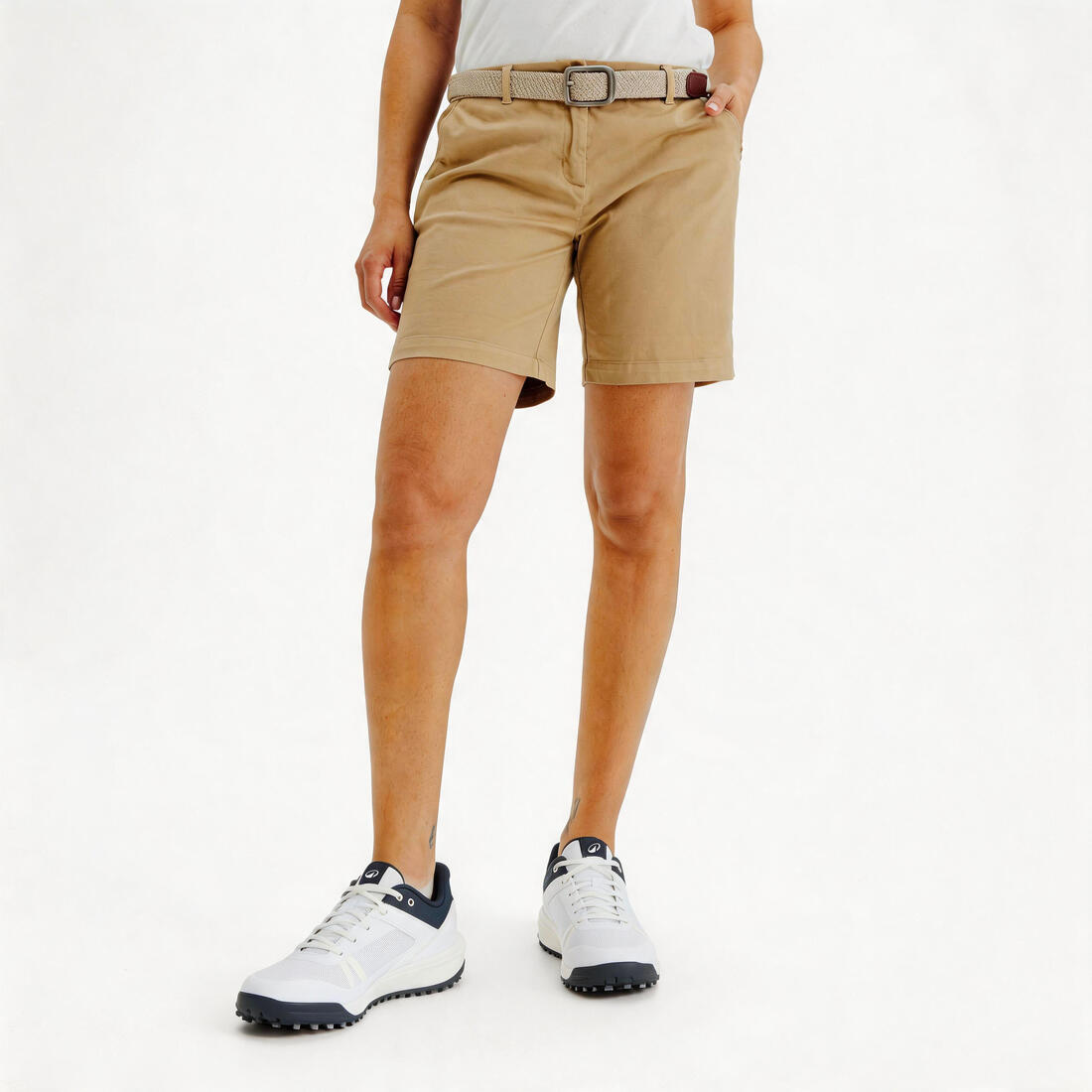 Short chino en coton golf Femme - MW500