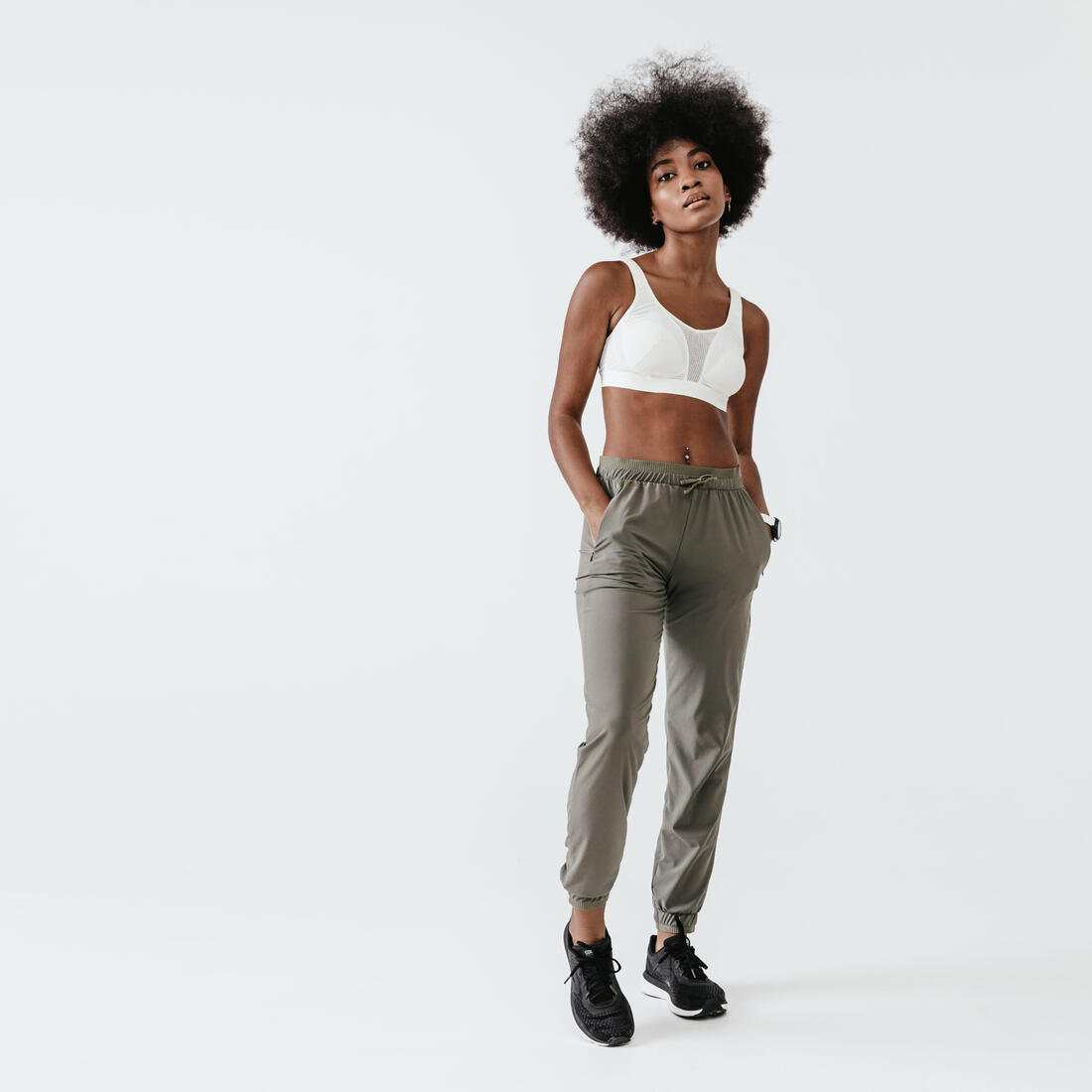 Pantalon de jogging running respirant femme - kiprun run 500 dry