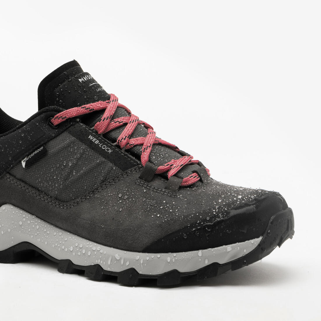 Chaussures imperméables de randonnée montagne - MH500 - femme