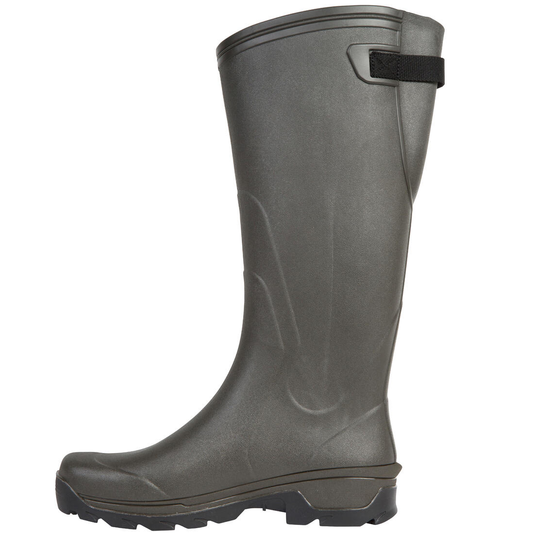 BOTTES DE PLUIE A SOUFFLET imperméables homme GLENARM 500 VERTES