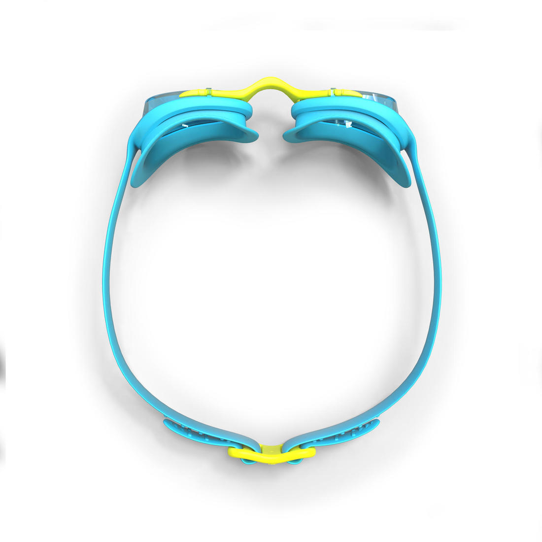 Lunettes de natation xbase - verres clairs - taille junior