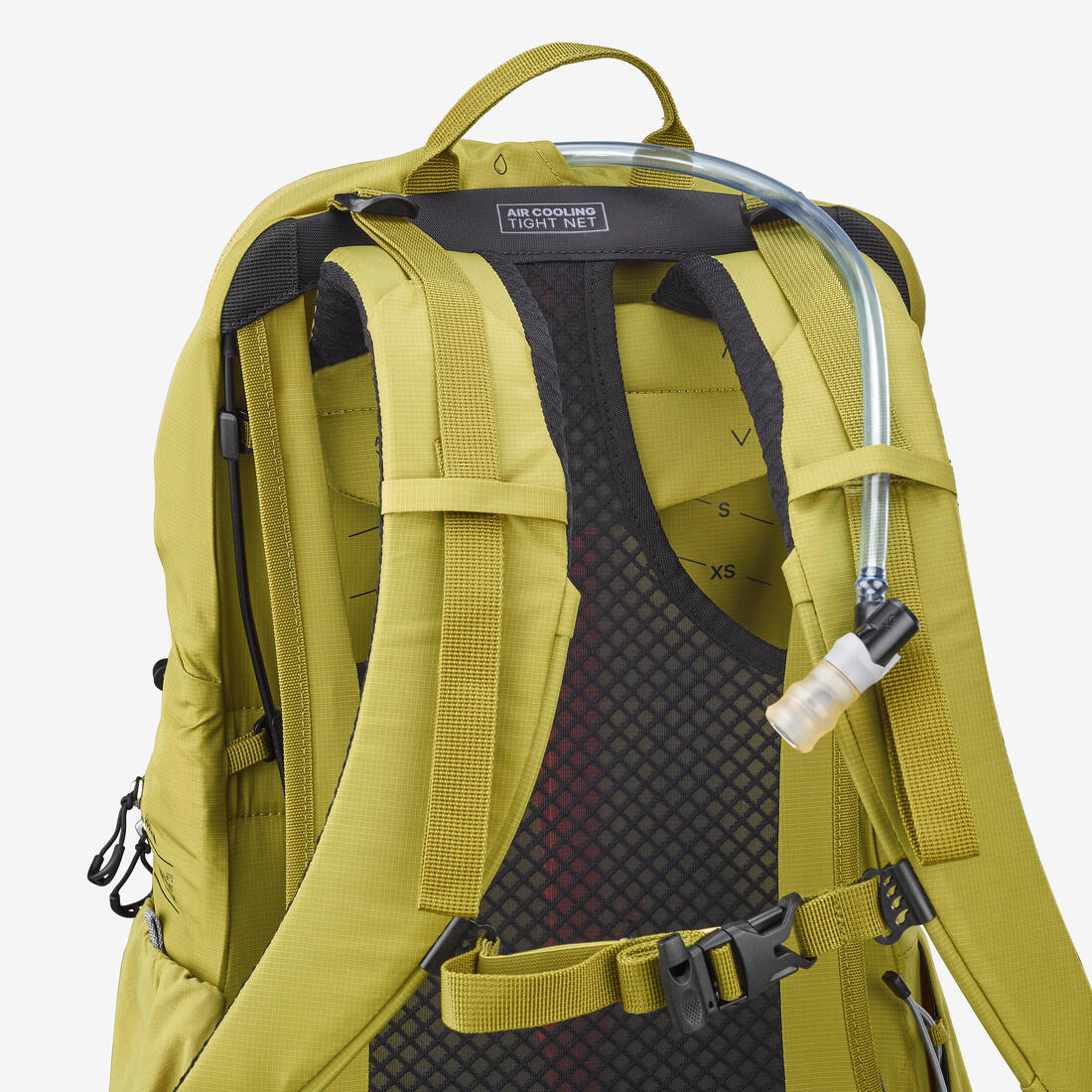 Sac à dos de randonnée ventilé 25L, MH500 khaki