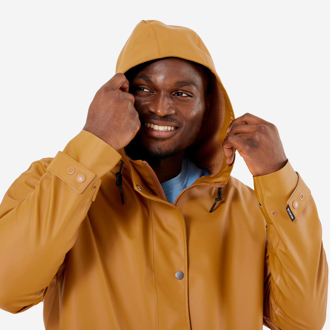 Parka imperméable vélo ville unisexe