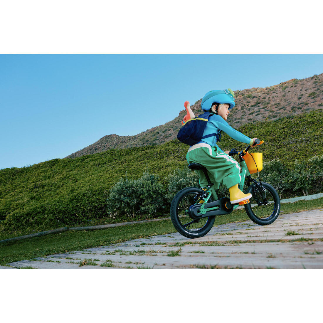 Casque velo enfant 47-55 cm, play 500