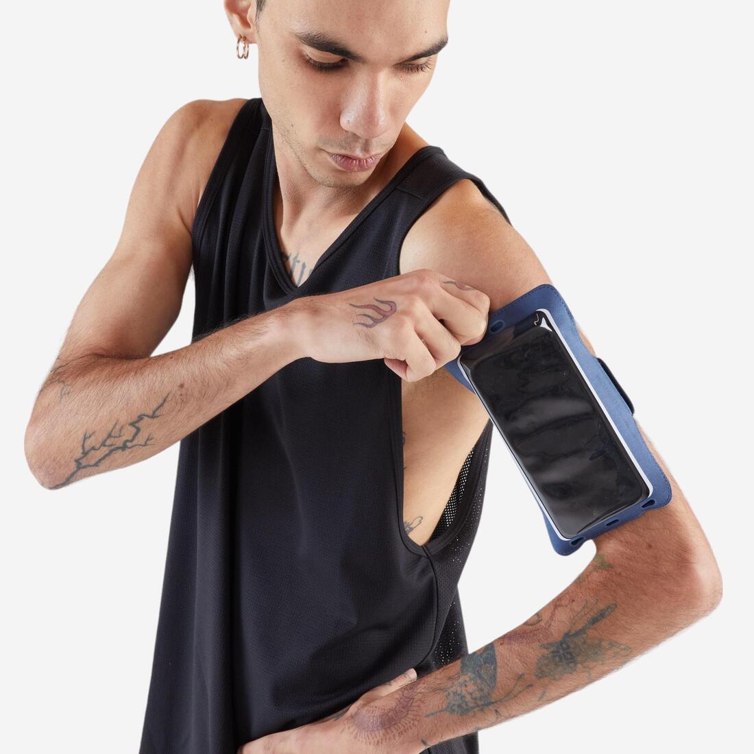 Brassard running smartphone grand téléphone Homme Femme  KIPRUN