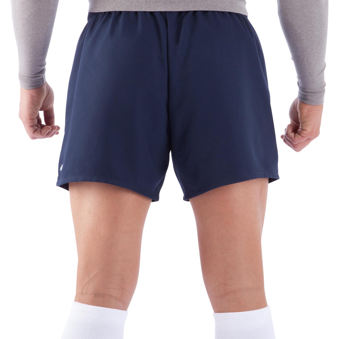 Short rugby adulte avec poches r100