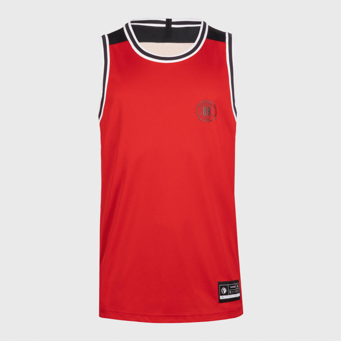MAILLOT BASKETBALL SANS MANCHE REVERSIBLE HOMME/FEMME -  T500