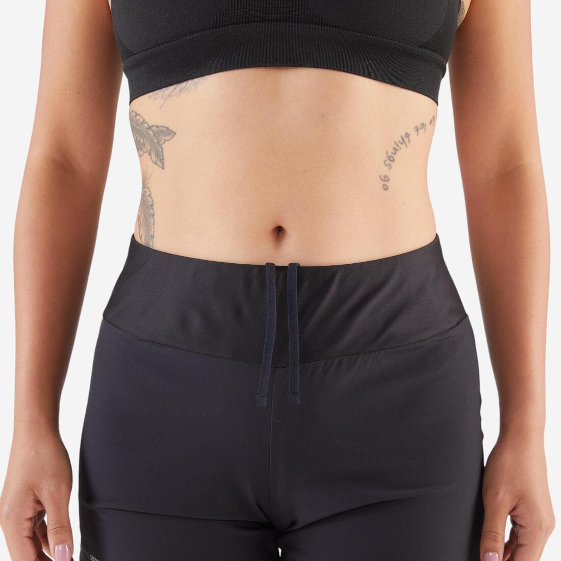 Short running Femme - KIPRUN Run 100 noir