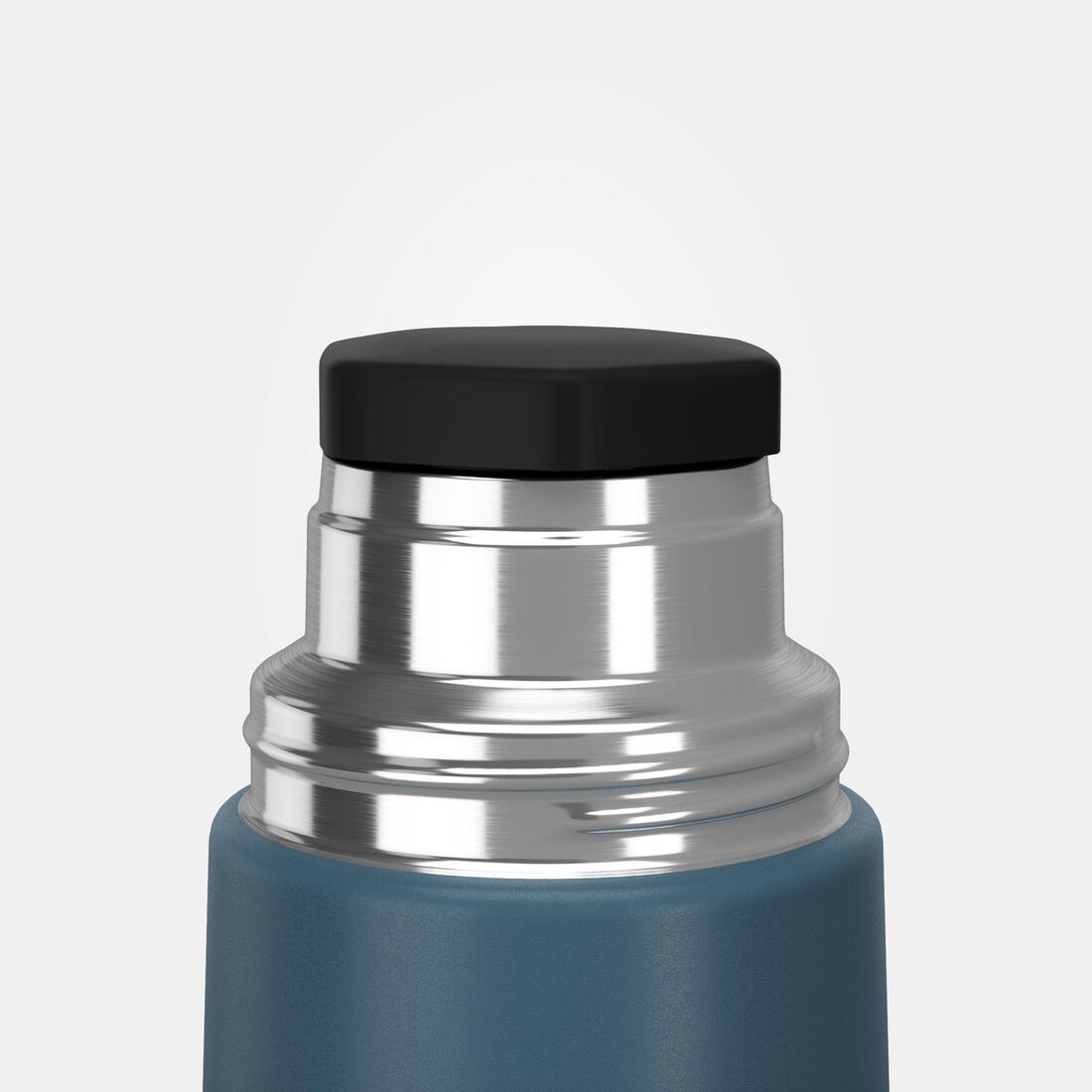 Bouteille isotherme inox 1L avec gobelet pour la randonnée
