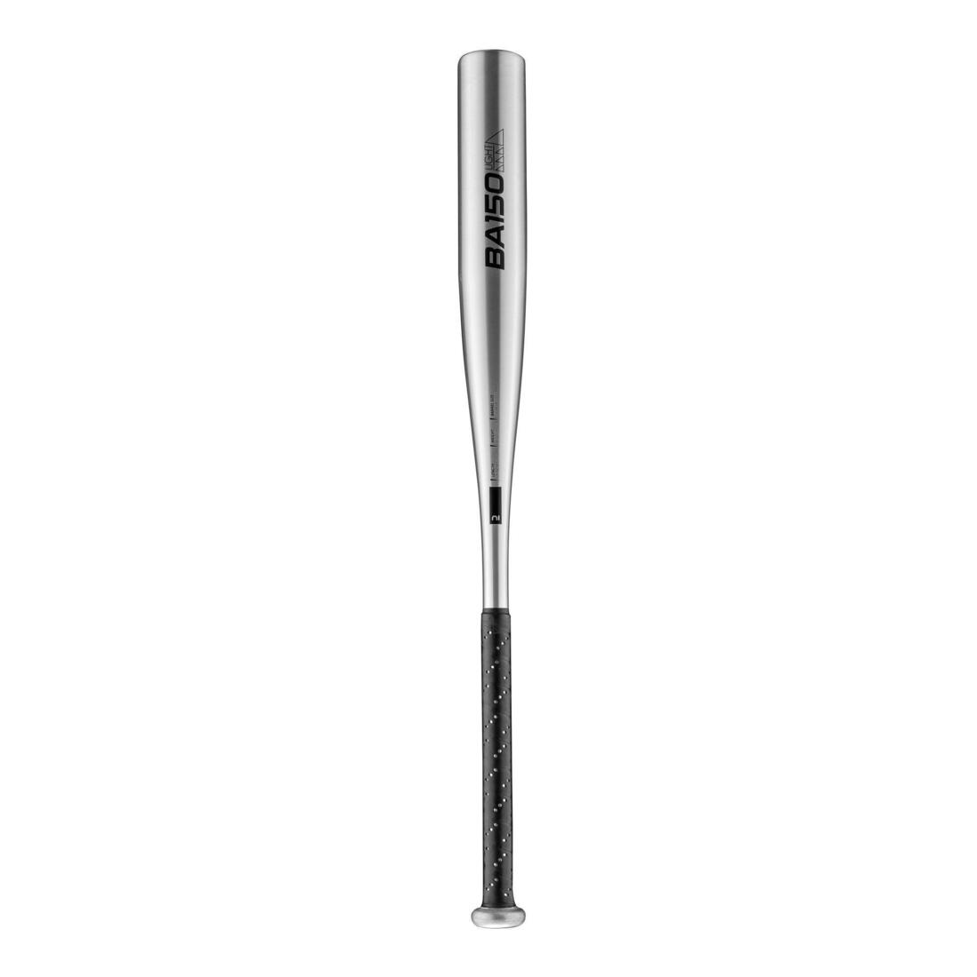Batte de Baseball Enfant en Aluminium 28" ou 30" BA150 - Argentée