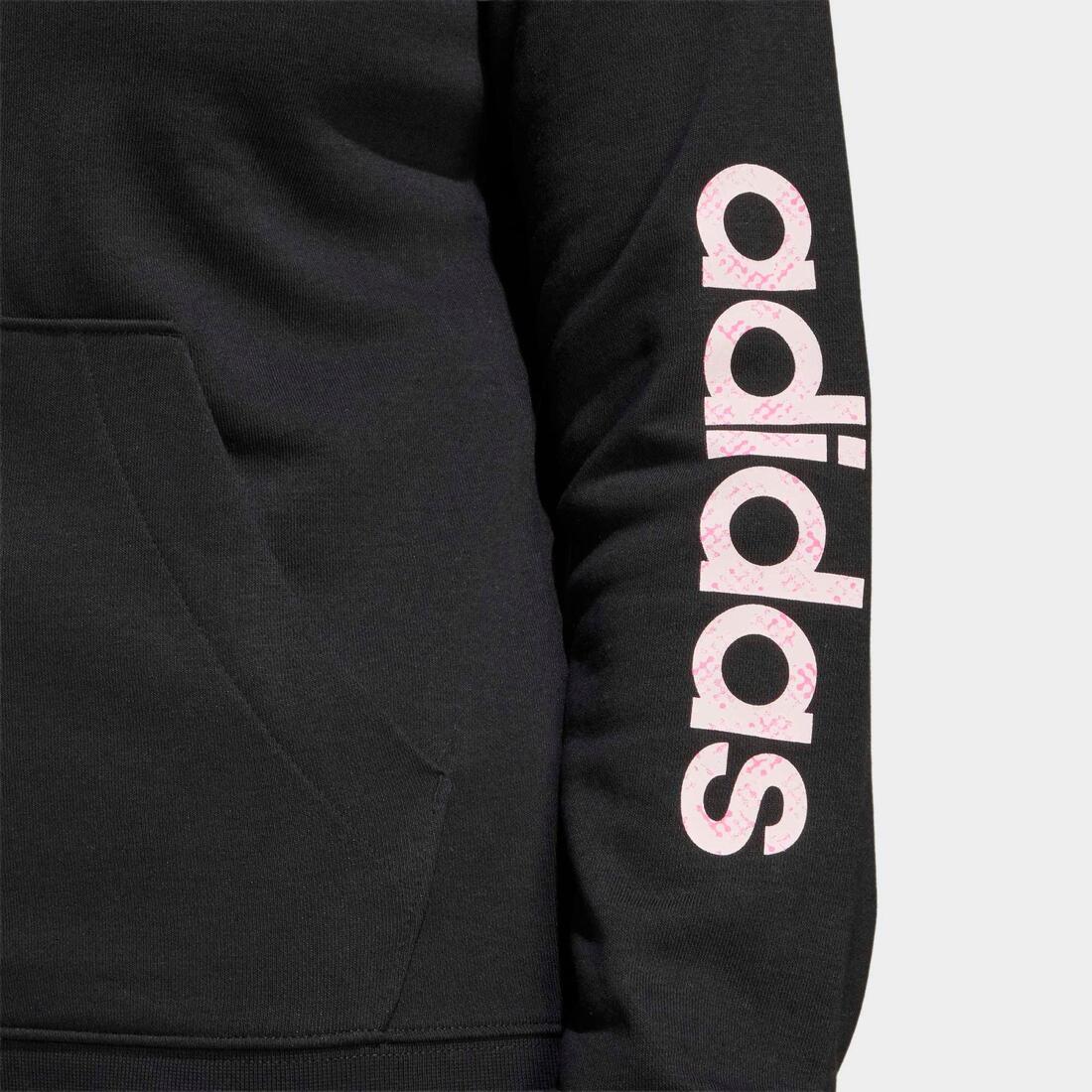 Sweat à capuche zippé de fitness femme