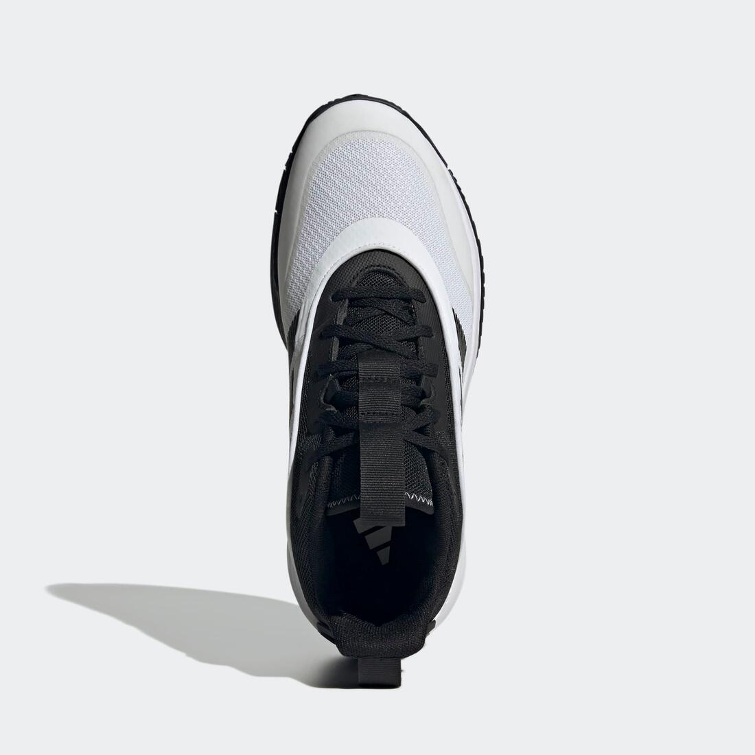 Chaussure de basketball Adulte - Adidas Own The Game 3.0 blanc noir