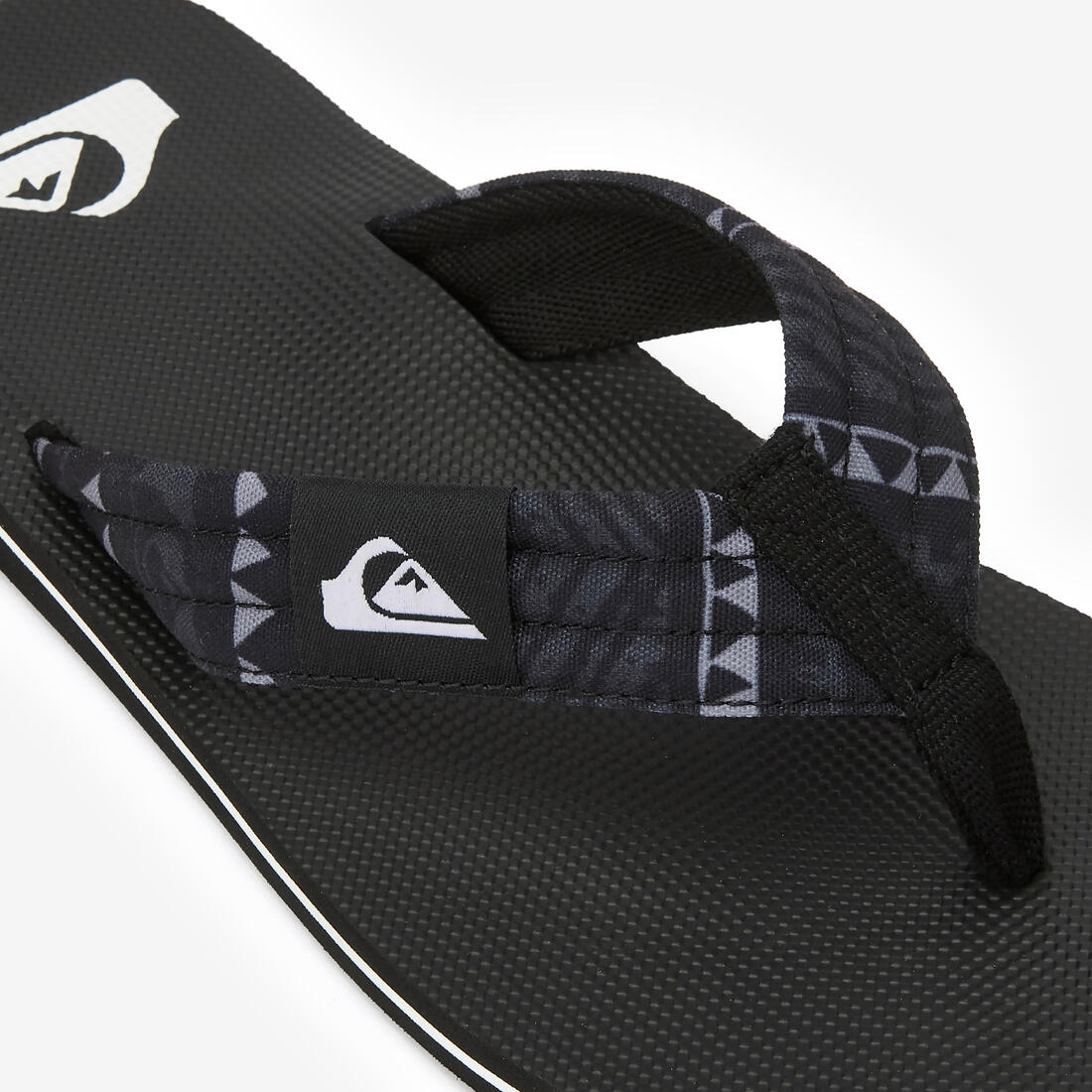 Tongs surf homme Quiksilver - Molokai layback noir connect