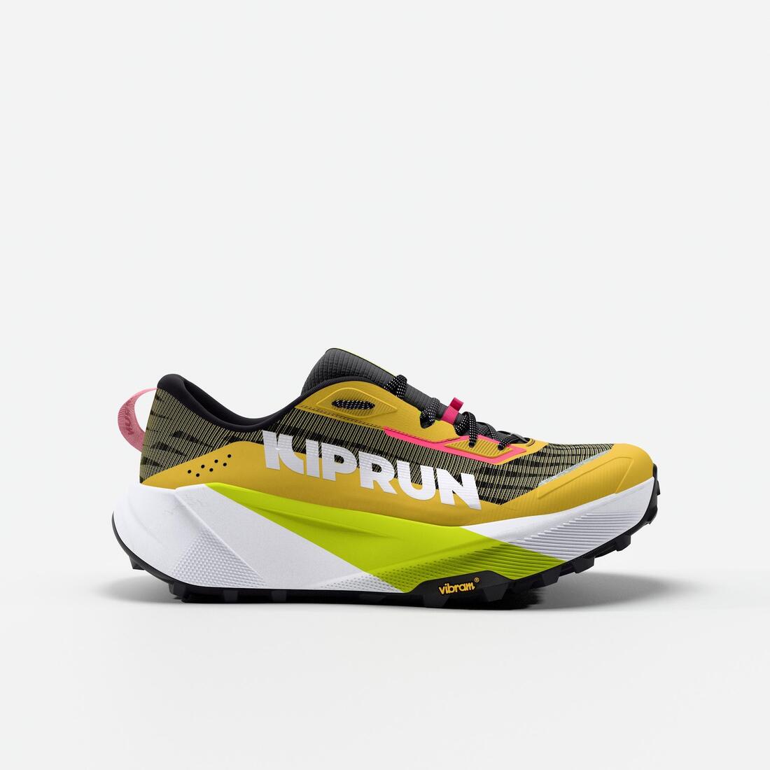 Chaussures de running trail femme, Kiprun kipsummit max gris et